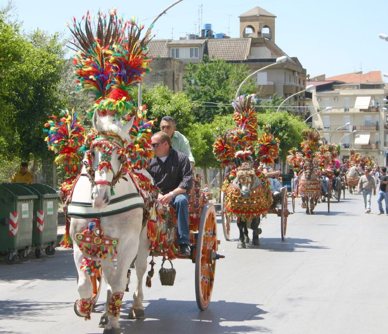 La Rietina, festa del carretto siciliano